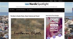 Desktop Screenshot of nordicspotlight.com